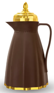 KING VACUUM FLASK BROWN GOLD (1.0 Litre)